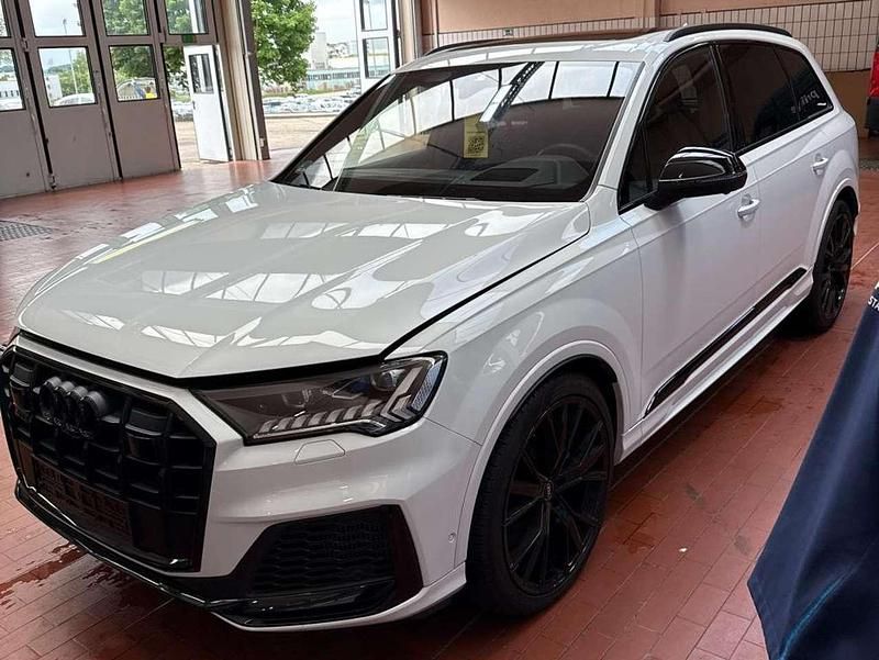 Gletscherweiß metallic Gebraucht 2022 Audi SQ7 Ambiente SUV | 69.950 € (Superpreis) - Bild 1/2