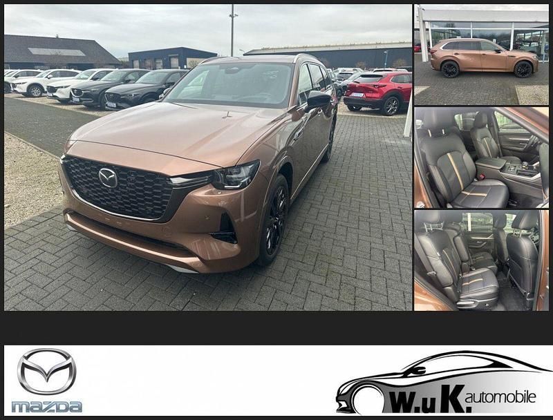 Braun Neu 2025 Mazda CX-80 Homura-Line SUV | 58.790 € (Guter Preis) - Bild 1/4