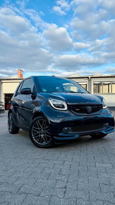 Gebraucht Smart ForTwo Cabrio Brabus 91 PS (66 kW) 2017 Schwarz Cabrio