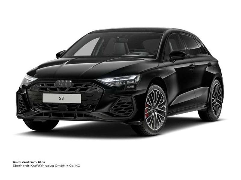 0e mythosschwarz metallic Neu 2025 Audi S3 Sportback Kombi | 62.065 € (Teuer) - Bild 1/3