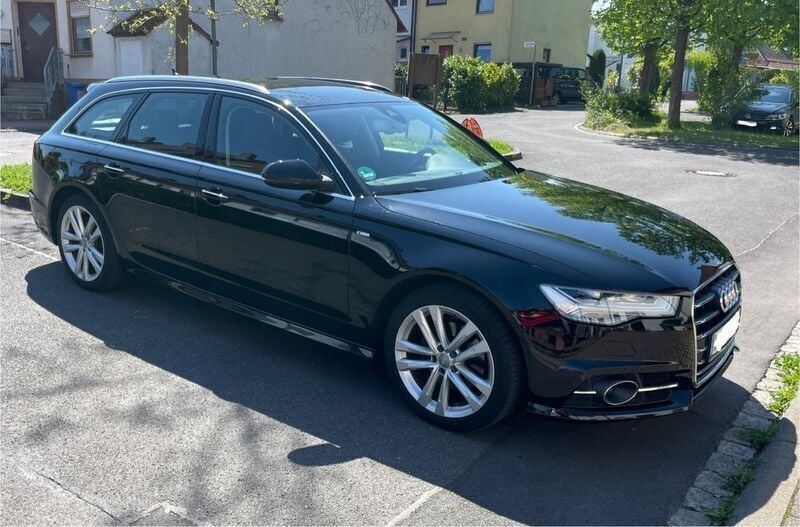 Schwarz Gebraucht 2018 Audi A6 S-Line Limousine | 19.999 € (Superpreis) - Bild 1/4