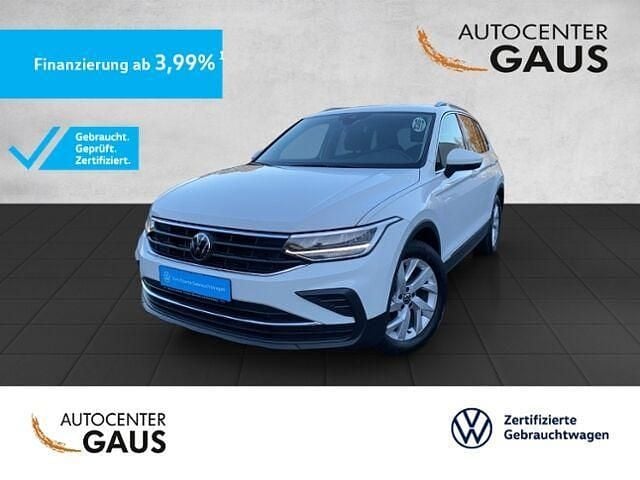 Pure white Gebraucht 2023 VW Tiguan Move SUV | 28.420 € (Fairer Preis) - Bild 1/2