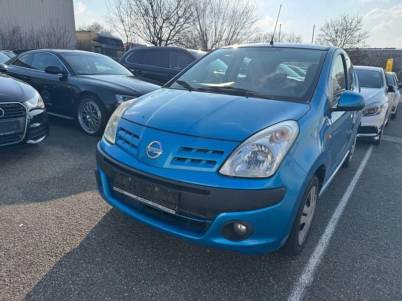 Gebraucht Nissan Pixo Acenta 68 PS (50 kW) 2010 Blau Kleinwagen