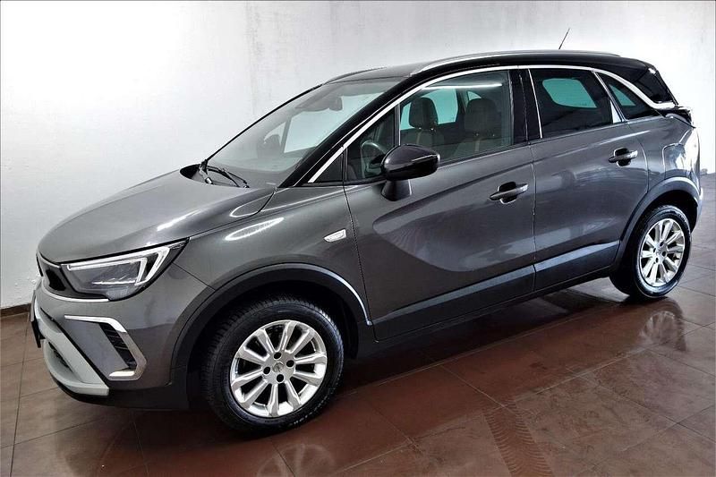 Mondstein grau/e:vulkan grau Gebraucht 2021 Opel Crossland X Elegance SUV | 10.999 € (Superpreis) - Bild 1/4