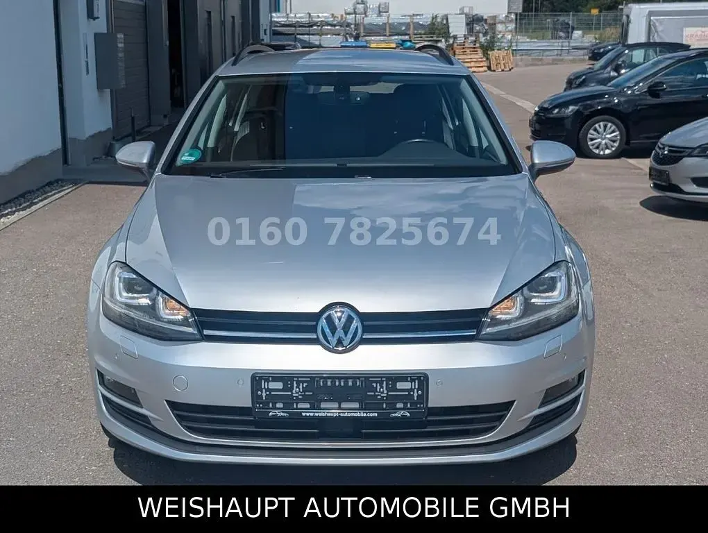Gebraucht VW Golf VII Comfortline 110 PS (80 kW) 2016 Silber Kombi