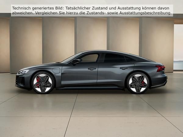 Gebraucht Audi e-tron GT quattro Ambiente 439 kW (598 PS) 2022 Grau (daytonagrau perleffekt) Limousine