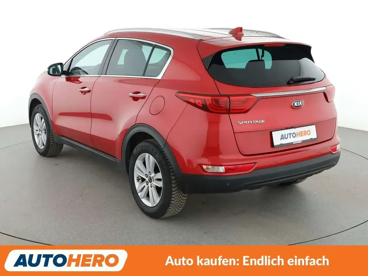 Gebraucht Kia Sportage DREAM-TEAM Edition 132 PS (97 kW) 2018 Rot SUV