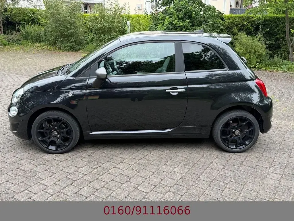 Gebraucht Fiat 500S S 69 PS (50 kW) 2017 Schwarz Kleinwagen
