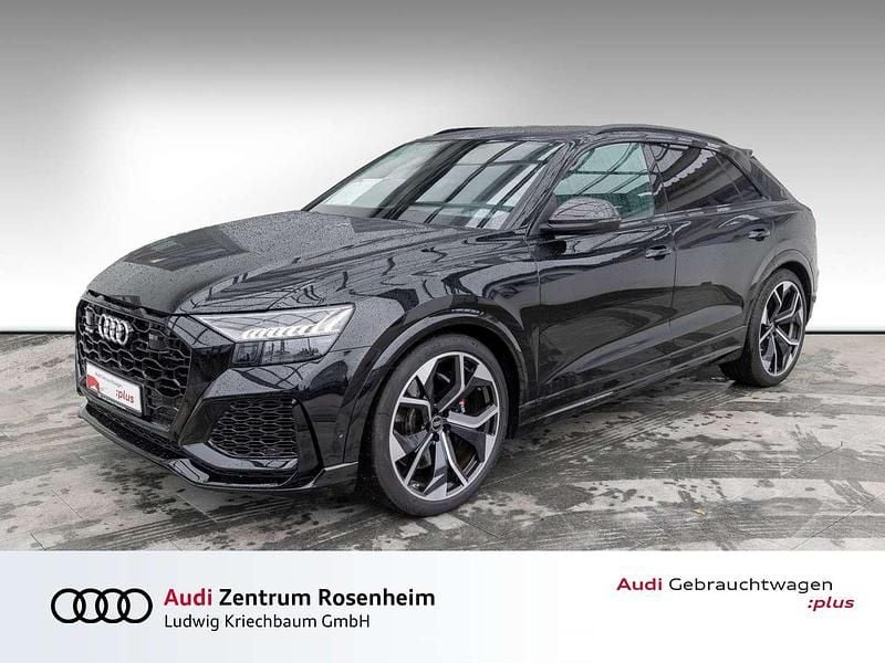 Mythosschwarz metallic Gebraucht 2022 Audi RS Q8 Ambiente SUV | 99.880 € (Superpreis) - Bild 1/4