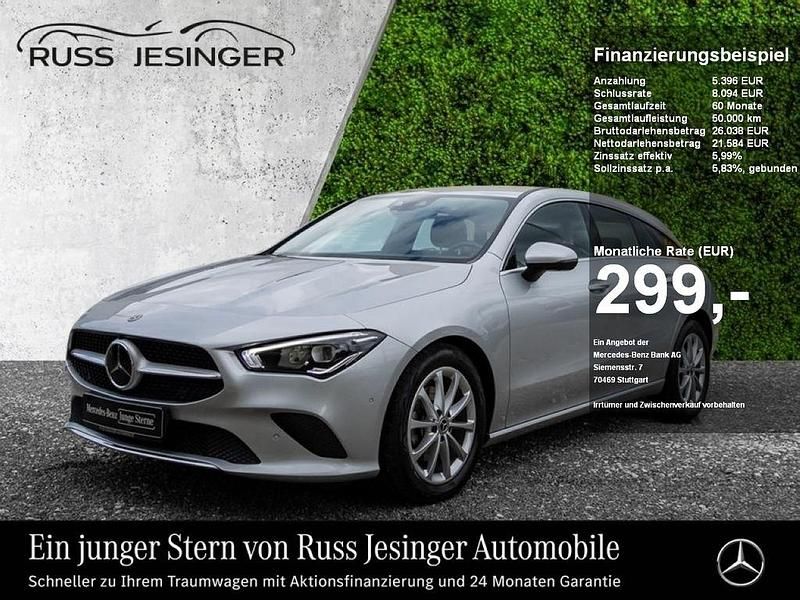 Gebraucht Mercedes CLA200 Progressive 150 PS (110 kW) 2021 Iridiumsilber metallic Kombi