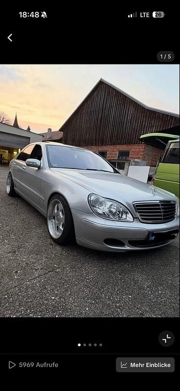 Gebraucht Mercedes S400 260 PS (191 kW) 2004 Silber Limousine