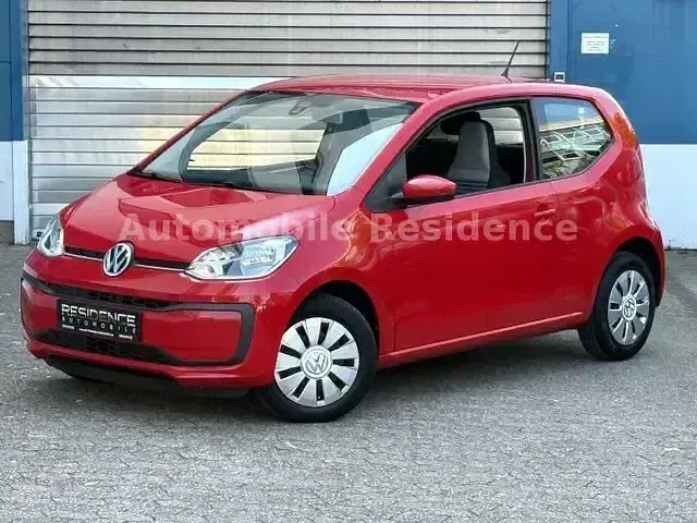 Gebraucht VW up! move up! 60 PS (44 kW) 2017 Rot Kleinwagen