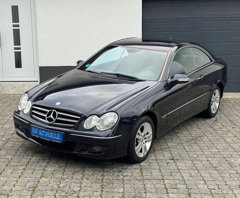 Schwarz Gebraucht 2008 Mercedes CLK280 Coupé | 12.970 € (Teuer) - Bild 1/4