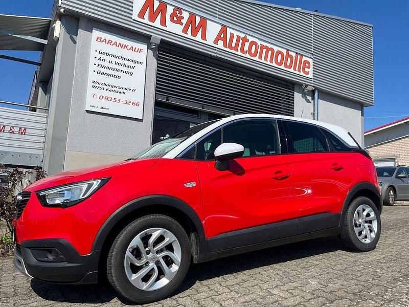 Lava rot Gebraucht 2018 Opel Crossland X SUV | 11.200 € (Fairer Preis) - Bild 1/4