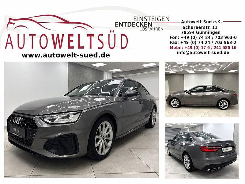 Terragrau (metallic) Gebraucht 2022 Audi A4 Sport Limousine | 26.450 € (Fairer Preis) - Bild 1/4