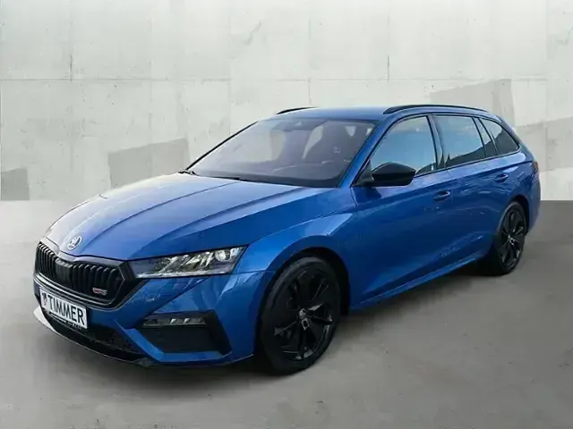 Usata Skoda Octavia RS 200 CV (147 kW) 2022 Blu Station wagon