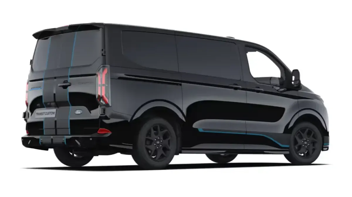 Neu Ford E-Transit Sport 160 kW (218 PS) 2026 Schwarz Van