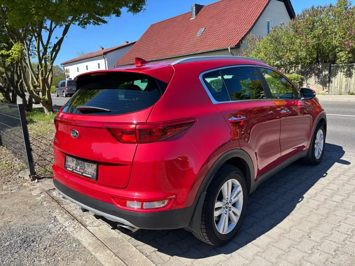Gebraucht Kia Sportage 177 PS (130 kW) 2018 Rot SUV