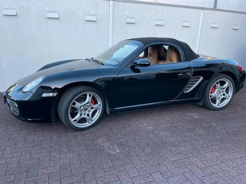 Schwarz Gebraucht 2006 Porsche Boxster S Cabrio | 31.800 € (Fairer Preis) - Bild 1/4