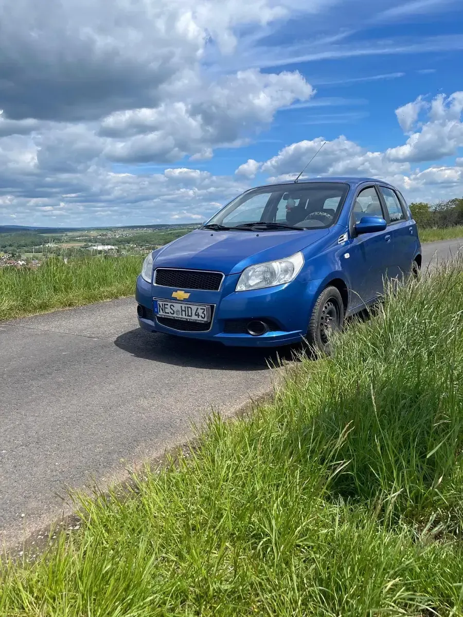 Occasion Chevrolet Aveo 86 ch (63 kW) 2009 Bleue Citadine