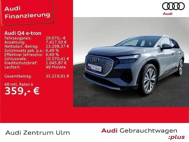 Gebraucht Audi Q4 e-tron Ambiente 150 kW (204 PS) 2023 Kieselgrau SUV
