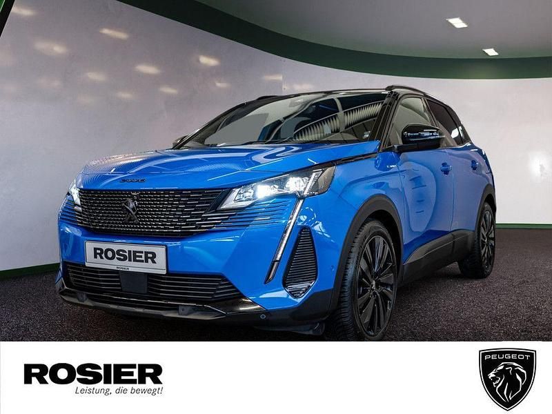 Blau (metallic) Gebraucht 2022 Peugeot 3008 GT SUV | 26.475 € (Fairer Preis) - Bild 1/4
