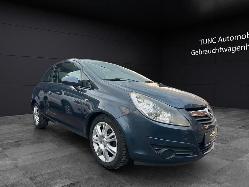 Gebraucht Opel Corsa Edition 80 PS (58 kW) 2008 Blau Kleinwagen