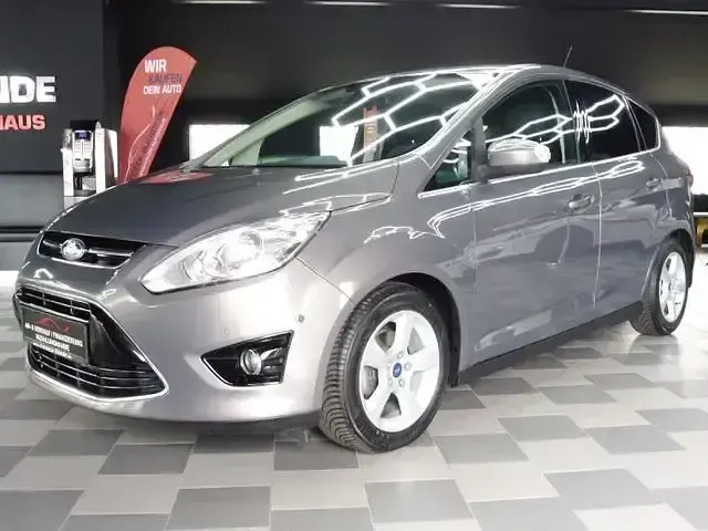 Gebraucht Ford C-MAX Titanium 125 PS (91 kW) 2015 Braun Van / Kleinbus