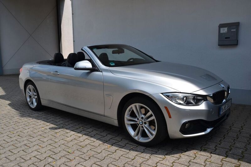 Silber Gebraucht 2017 BMW 430 Cabriolet Luxury Line Cabrio | 20.500 € (Guter Preis) - Bild 1/4