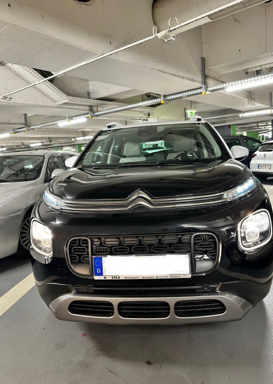 Schwarz Gebraucht 2019 Citroën C3 Aircross PureTech SUV | 10.500 € (Fairer Preis) - Bild 1/4
