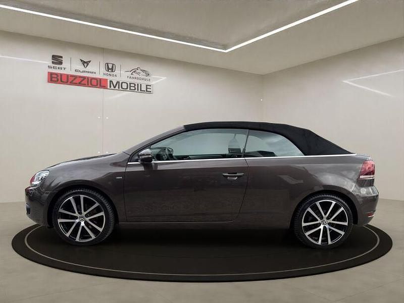 Gebraucht VW Golf VII Cup 2014 Braun Cabrio