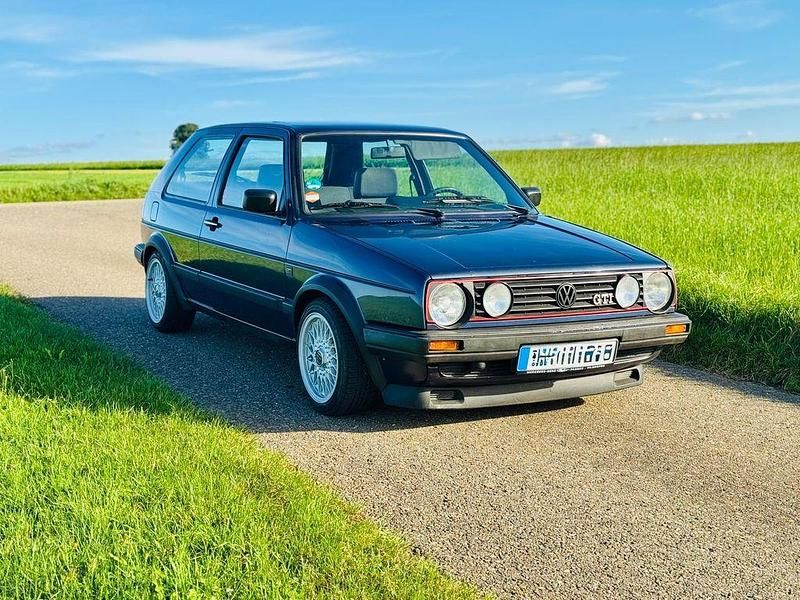 Blau Gebraucht 1988 VW Golf II GTI Coupé | 7.999 € - Bild 1/4