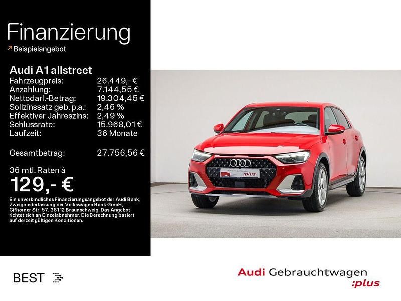 Progressivrot metallic Gebraucht 2024 Audi A1 S-Line Kleinwagen | 25.999 € (Fairer Preis) - Bild 1/4