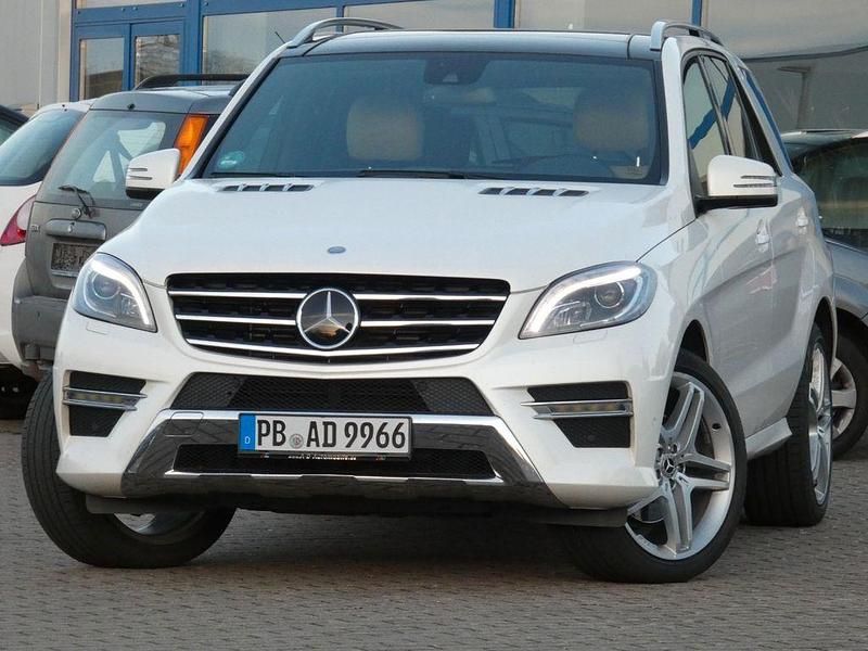 Gebraucht Mercedes ML350 258 PS (189 kW) 2014 Weiß SUV