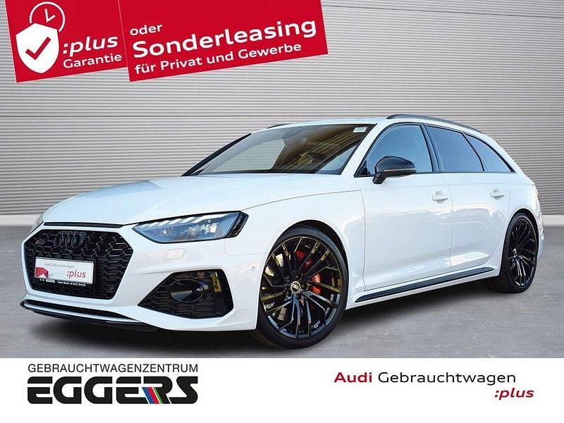 Gletscherweiß metallic Gebraucht 2024 Audi RS4 Ambiente Kombi | 83.280 € (Teuer) - Bild 1/4