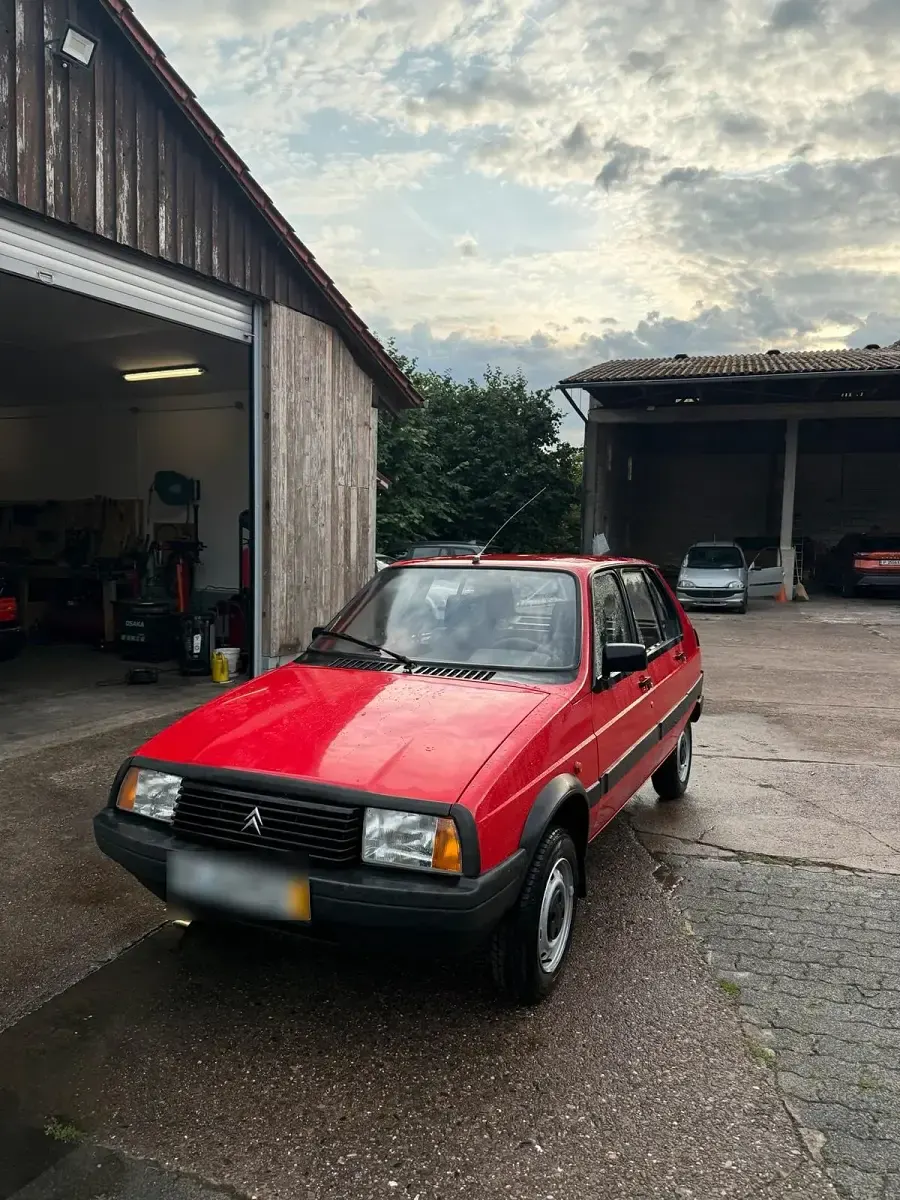 Gebraucht Citroën Visa 60 PS (44 kW) 1984 Rot Kleinwagen