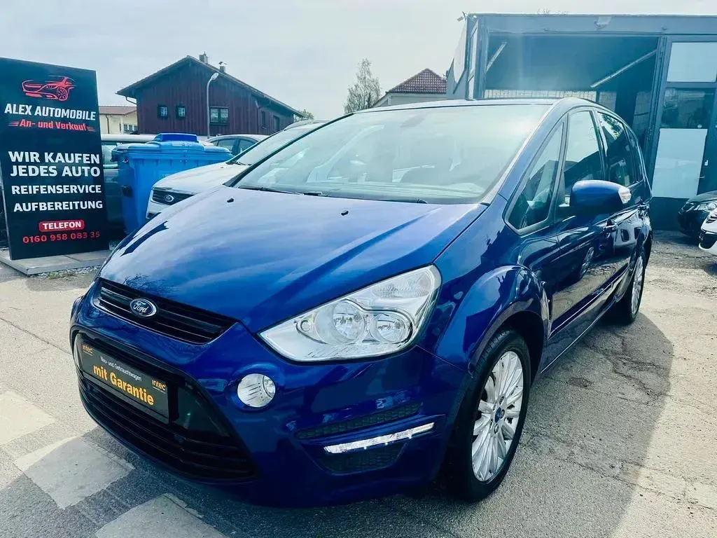 Occasion Ford S-MAX Titanium 160 ch (117 kW) 2014 Bleue Monospace