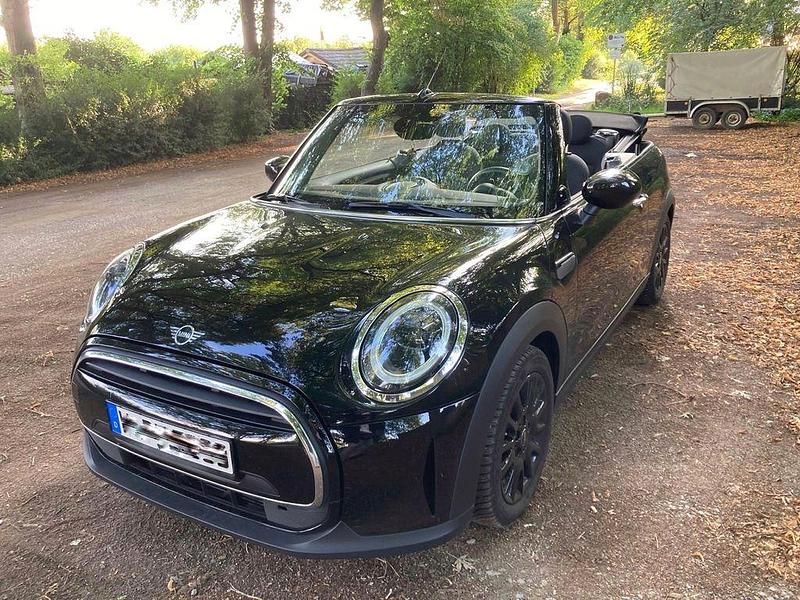 Schwarz Gebraucht 2021 Mini One Cabriolet Cabrio | 21.500 € (Fairer Preis) - Bild 1/4