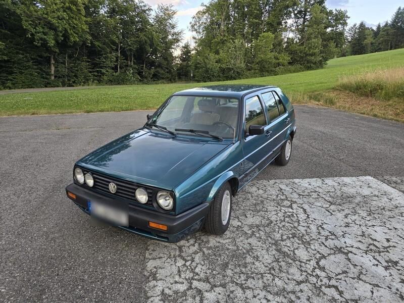 Grün Gebraucht 1991 VW Golf II Kleinwagen | 5.300 € - Bild 1/4