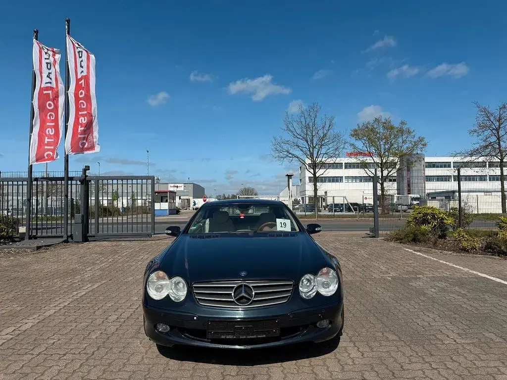 Gebraucht Mercedes SL350 245 PS (180 kW) 2003 Schwarz Cabrio