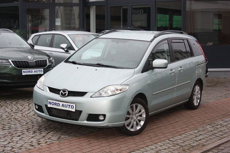 Grün Gebraucht 2007 Mazda 5 Comfort Van / Kleinbus | 2.900 € (Fairer Preis) - Bild 1/4