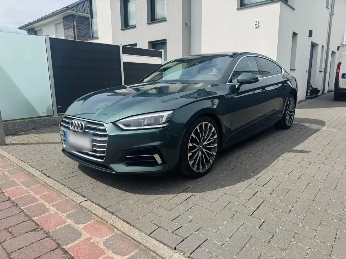 Gebraucht Audi A5 S-Line 190 PS (139 kW) 2017 Grün Coupé