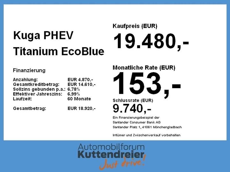 Gebraucht Ford Kuga Titanium 224 PS (164 kW) 2022 Blazerblau SUV