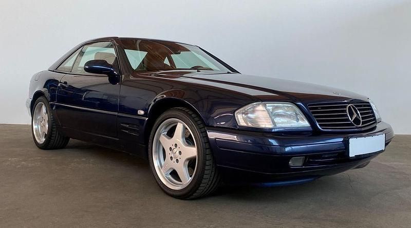 Gebraucht Mercedes SL320 AMG 224 PS (164 kW) 2000 Blau Cabrio