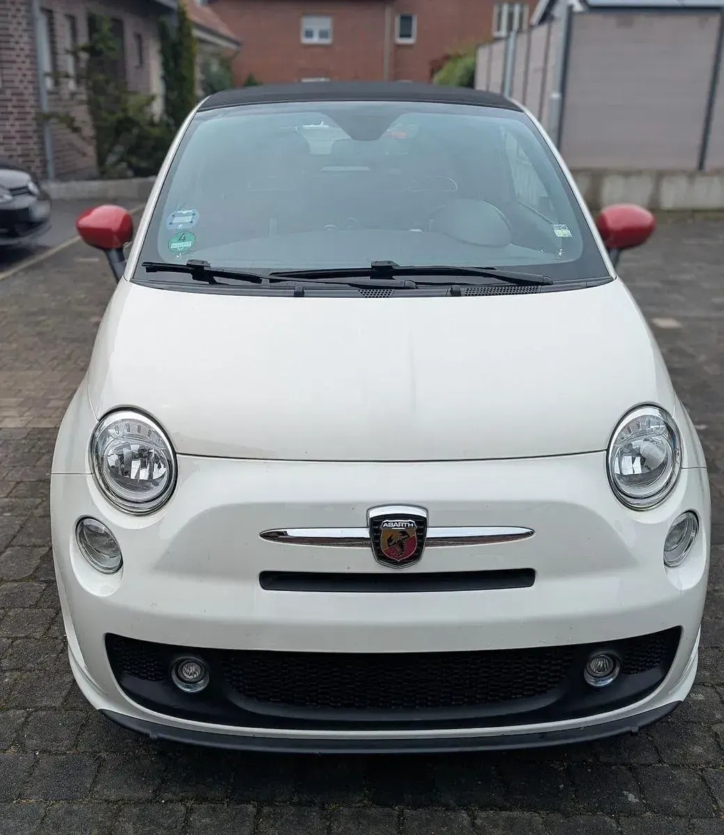 Gebraucht Abarth 500C Custom 135 PS (99 kW) 2015 Weiß Cabrio