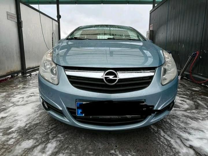 Gebraucht Opel Corsa 80 PS (58 kW) 2008 Blau Kleinwagen