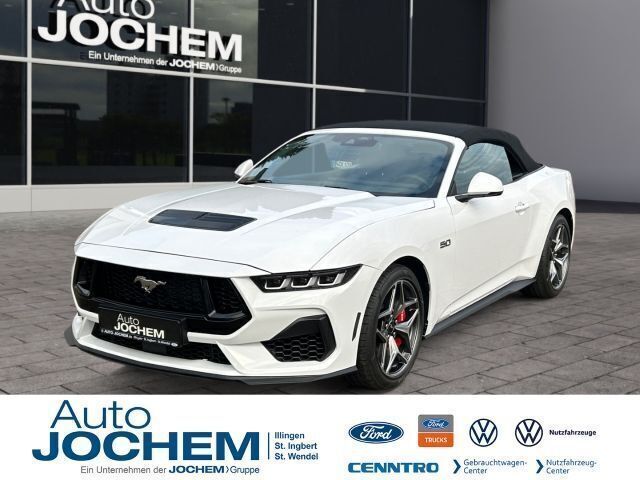 Weiss Neu 2024 Ford Mustang GT Convertible Cabrio | 61.900 € (Fairer Preis) - Bild 1/4