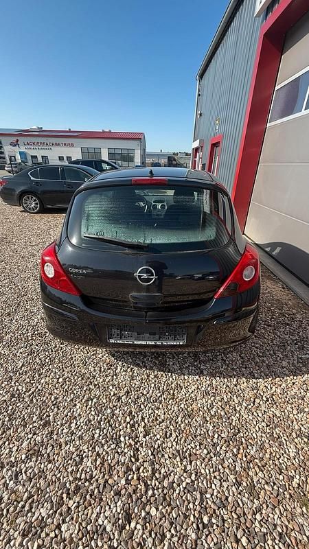 Gebraucht Opel Corsa 80 PS (58 kW) 2008 Schwarz Kleinwagen