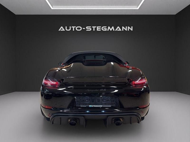 Neu Porsche Boxster Spyder 500 PS (367 kW) 2025 Schwarz Cabrio