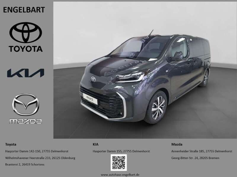Titanium grey Gebraucht 2024 Toyota Proace Verso Team Kombi | 43.790 € (Fairer Preis) - Bild 1/4